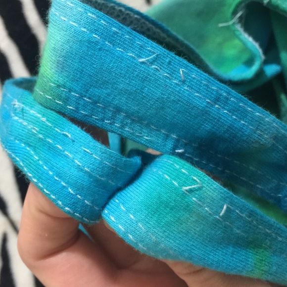 tiedye bodysuit tie dyed by me - Picture 3 of 8